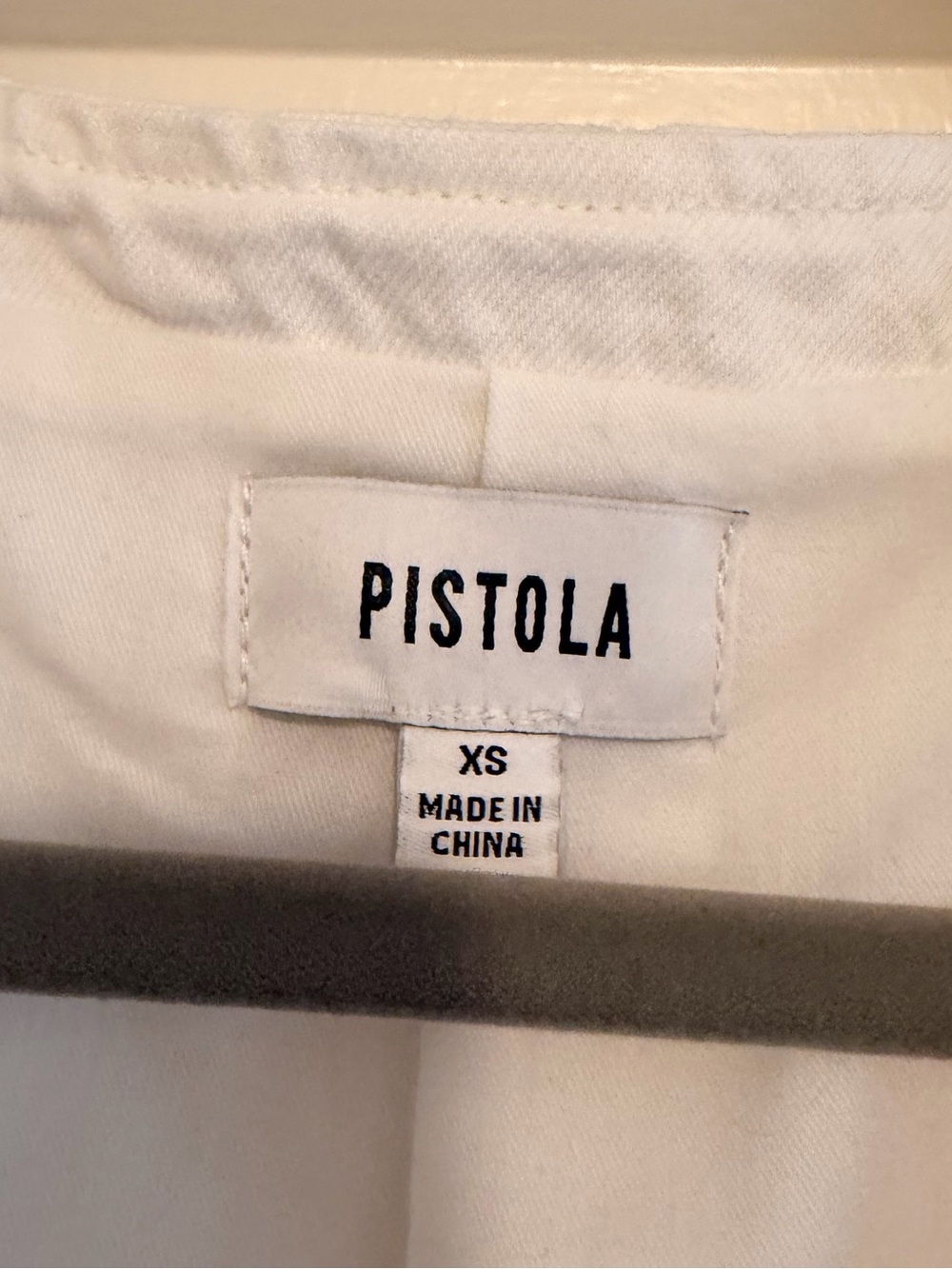 Pistola 🐎 Vero Vest White Denim - Picture 6 of 6